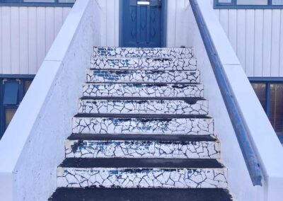 Fellsbraut Upper Apt Entrance Stairs